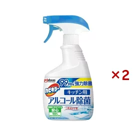カビキラー アルコール除菌 キッチン用 本体 400ml×2セット 【カビキラー】 除菌