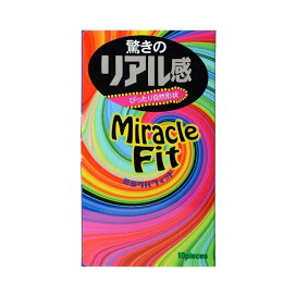 コンドーム ミラクルフィット 10コ入 コンドーム サイズ
