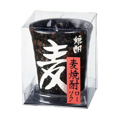 カメヤマ 麦焼酎ローソク 1個入 【故人の好物シリーズ】 慶事・仏事用品