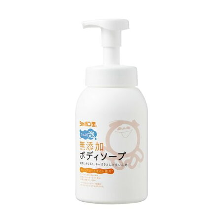 シャボン玉 無添加ボディソープ たっぷり泡 570ml 【シャボン玉石けん 無添加シリーズ】 自然派ボディケア