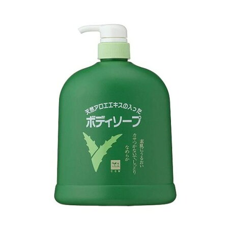 牛乳石鹸 カウブランド アロエボディソープ ポンプ付 1.2L 【カウブランド】 ボディソープ(ボディシャンプー)