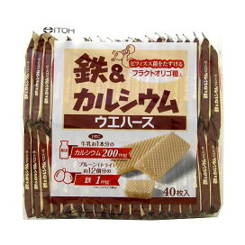 鉄&カルシウムウエハース 40枚入 鉄