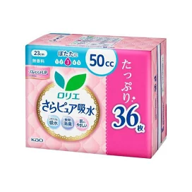 ロリエさらピュア吸水 50cc 36枚入 【ロリエ】 尿もれ用シート・パッド