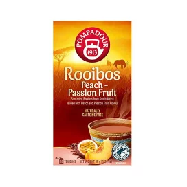 ポンパドール ルイボスティー ピーチ＆パッションフルーツ 1.75g×20袋入 紅茶