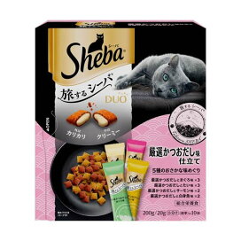 シーバ デュオ 旅するシーバ 厳選かつおだし味仕立て 5種のおさかな味めぐり 成猫用 200g 【シーバ(Sheba)】 プレミアム・キャットフード
