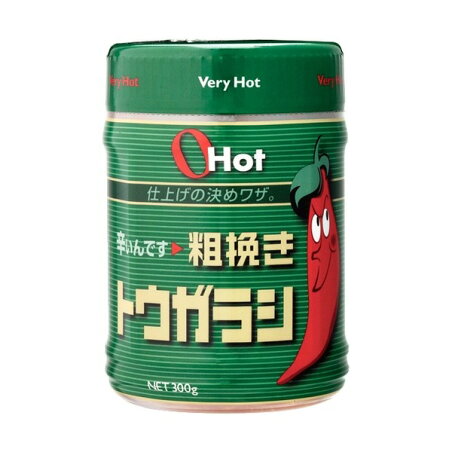 O Hot 粗挽きトウガラシ 業務用 300g 【富士食品工業】 辛味調味料