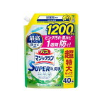 バスマジックリンお風呂用洗剤スーパー泡洗浄グリーンハーブ詰替スパウト大1200ml【バスマジックリン】洗剤おふろ用詰替