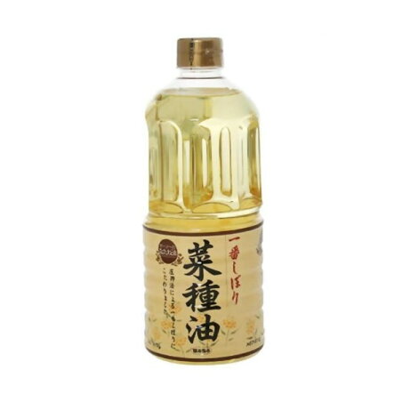 ボーソー 一番しぼり菜種油（なたね油） 910g 食用油