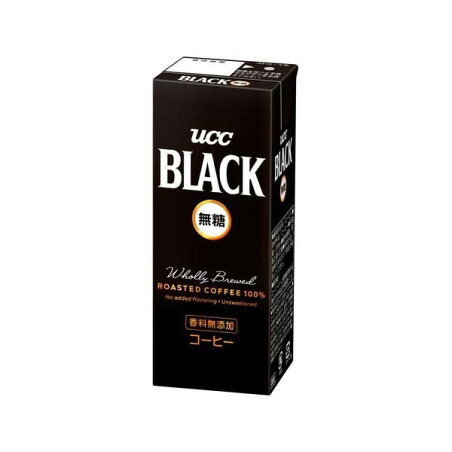 UCC BLACK無糖 200ml*24本入 【UCC ブラック】 コーヒー飲料