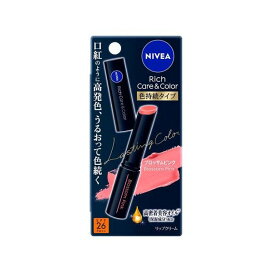 ニベア リッチケア＆カラーリップ 色持続タイプ ブロッサムピンク 2.0g 【ニベア】 リップケア