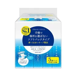 エリエール +Water ソフトパック 120組*5個パック 【エリエール】 ティッシュペーパー
