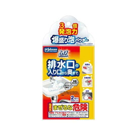 パイプユニッシュ 爆盛り泡パウダー 50g×2包 【パイプユニッシュ】 掃除用洗剤