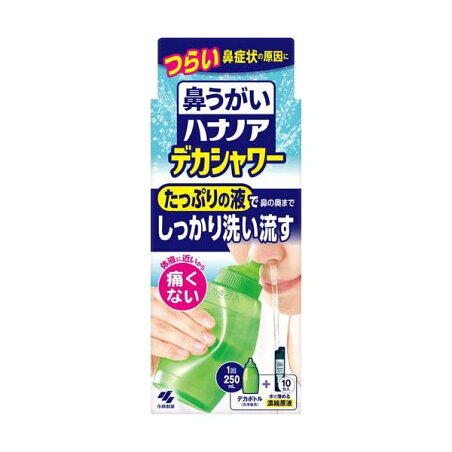 ハナノア 鼻うがい デカシャワー 10包入 【ハナノア】 鼻洗浄・鼻うがい
