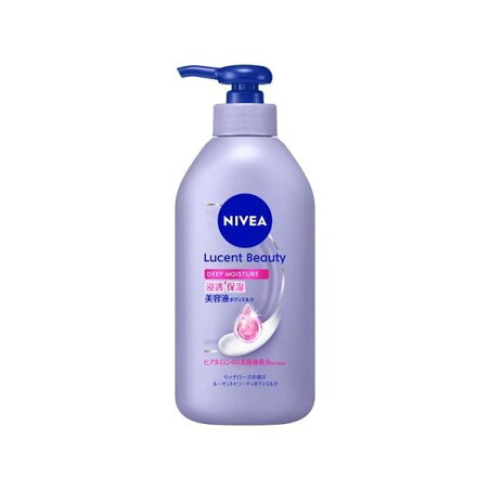 ニベア ルーセントビューティ ディープモイスチャー 浸透保湿美容液ボディミルク 350g 【ニベア】 ボディミルク・クリーム・オイル