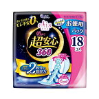 エリス朝まで超安心360特に多い日の夜用羽つき36cmほどよく多め18枚入【elis(エリス)】生理用ナプキン