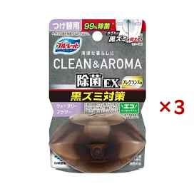 液体ブルーレット おくだけ除菌EX フレグランス ウォータリーフラワー つけ替 67ml×3セット 【ブルーレット】 トイレ用 掃除用品
