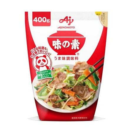 味の素 袋 400g 【味の素(AJINOMOTO)】 うまみ調味料