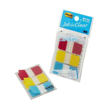 ポスト・イット ジョーブ 超丈夫なインデックス 686S-1 10枚*9パッド 【ポストイット(Post-it)】 ノート・OA用紙