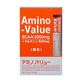 アミノバリュー サプリメントスタイル 4.5g*10袋入 【アミノバリュー】 アミノ酸