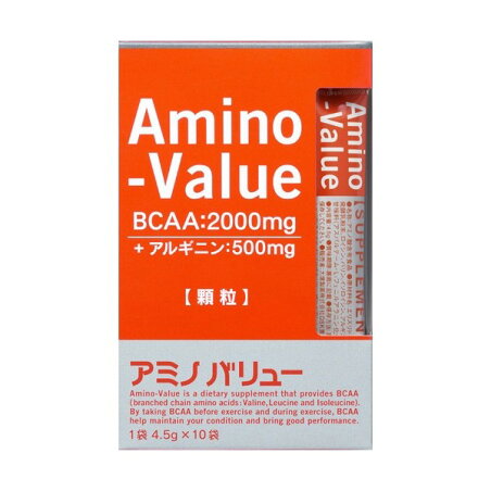 アミノバリュー サプリメントスタイル 4.5g*10袋入 【アミノバリュー】 アミノ酸