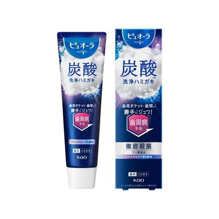 ピュオーラ 炭酸ハミガキ 95g 【ピュオーラ】 歯磨き(ハミガキ)