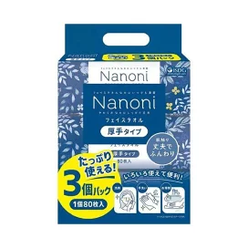 Nanoni フェイスタオル 厚手タイプ 3個パック 240枚 タオル