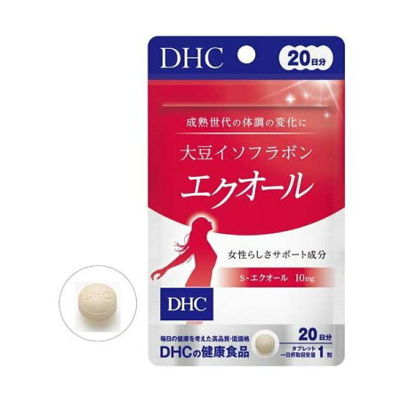 DHC 20日分 大豆イソフラボン エクオール 20粒 【DHC サプリメント】 大豆イソフラボン