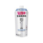 メンズビオレONEオールインワン全身洗浄料フルーティーサボンの香りつめかえ用340ml