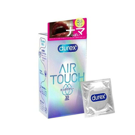 デュレックス コンドーム エアタッチ たっぷりゼリー 10個入 【durex(デュレックス)】 コンドーム サイズ