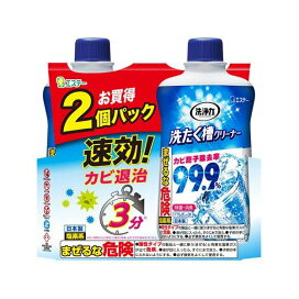 洗浄力 洗たく槽クリーナー 550g*2コ入 洗濯機用品