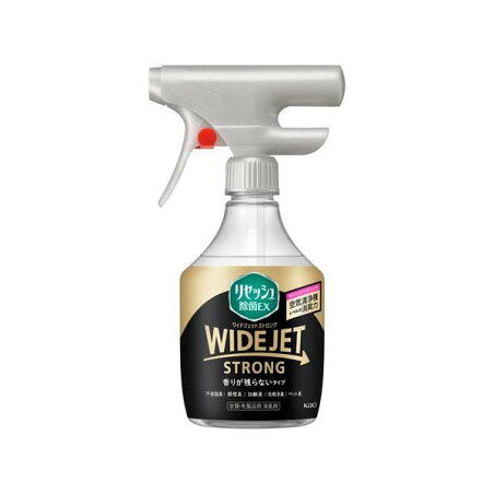 リセッシュ 除菌EX ワイドジェット ストロング 香りが残らないタイプ 本体 390ml 【リセッシュ】 消臭・芳香剤