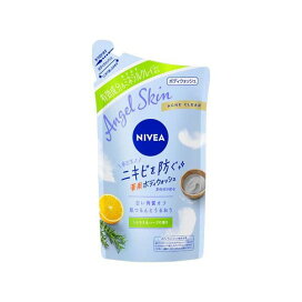 ニベア エンジェルスキンボディウォッシュ アクネクリア シトラス&ハーブ 詰替 350ml 【ニベア】 ボディソープ(ボディシャンプー)