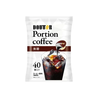 ドトール コーヒーポーション 無糖 11g×40個入 コーヒー飲料