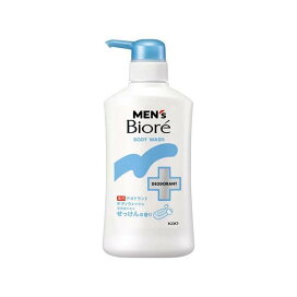 メンズビオレ 薬用デオドラントボディウォッシュ 清潔感のあるせっけんの香り 本体 420ml 【メンズビオレ】 ボディソープ(ボディシャンプー)