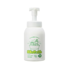 ミヨシ石鹸 家族のせっけん 泡ボディソープ 600ml 【ミヨシ石鹸】 ボディソープ(ボディシャンプー)
