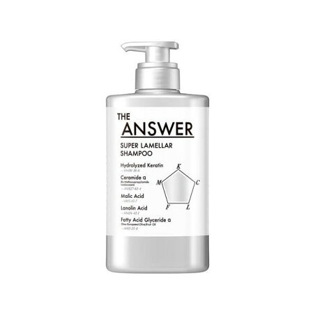 ジアンサー スーパーラメラシャンプー ポンプ 400ml 【THE ANSWER】 シャンプー