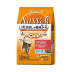 オールウェル(AllWell) キャットフード 室内猫用 フィッシュ味 1.6kg(400g×4袋)