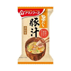 アマノフーズ 旨だし 豚汁 合わせ 12.5g 【アマノフーズ】 フリーズドライ食品