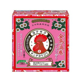 金鳥の渦巻 ローズの香り 30巻入 蚊取り用品