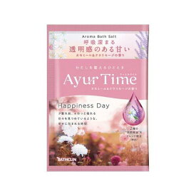 アーユルタイム ハピネスデイ 1回分 40g 【アーユルタイム】 入浴剤