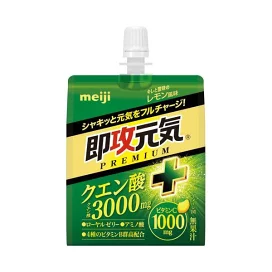 即攻元気ゼリー クエン酸+キレと酸味のレモン風味 180g×6袋 ゼリー飲料