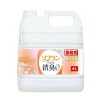 ソフランプレミアム消臭柔軟剤アロマソープの香り業務用4L
