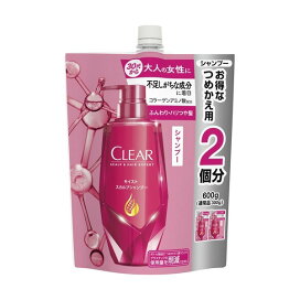 クリア モイスト スカルプシャンプー つめかえ用 600g 【クリア(CLEAR)】 ノンシリコンシャンプー