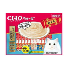 チャオ ちゅ〜る シーフードバラエティ 14g*40本入 【ちゅ〜る】 猫用おやつ