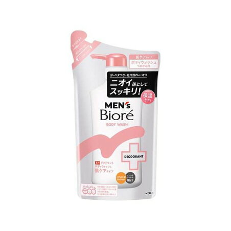 メンズビオレ 薬用デオドラントボディウォッシュ 肌ケアタイプ つめかえ用 360ml 【メンズビオレ】 ボディソープ(ボディシャンプー)