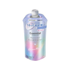 エッセンシャルプレミアム うるおいバリアコンディショナー グロウ＆モイスト 詰替 340ml 【エッセンシャルプレミアム】 リンス・コンディショナー