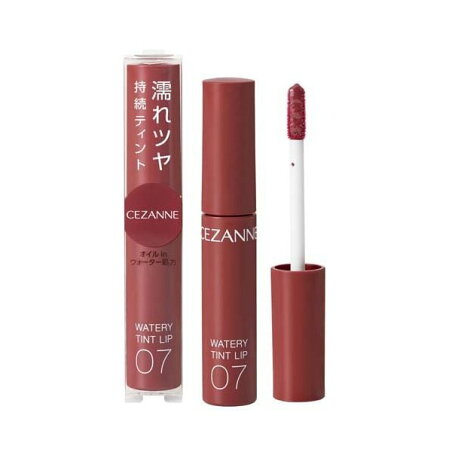 セザンヌ ウォータリーティントリップ 07 ビターレッド 4.0g 【セザンヌ(CEZANNE)】 口紅
