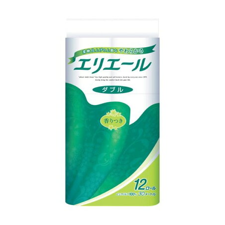 エリエール トイレットティシュー ダブル 12ロール 【エリエール】 トイレットペーパー