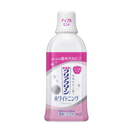 クリアクリーン ホワイトニング 薬用デンタルリンス アップルミント 1本入 【クリアクリーン】 マウスウォッシュ