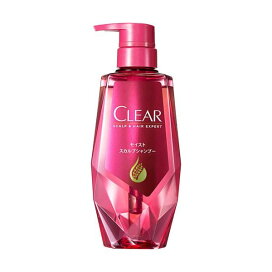 クリア モイスト スカルプシャンプー ポンプ 370g 【クリア(CLEAR)】 ノンシリコン ヘアケア